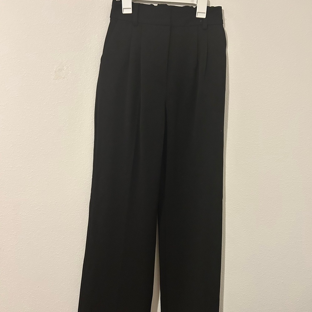 NWOT Favorite Daughter Black Trousers